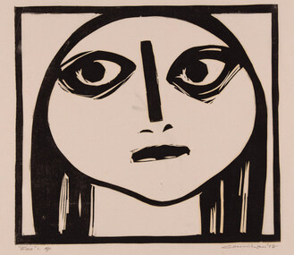 Artwork, other - Face 1 1978, Noel Counihan