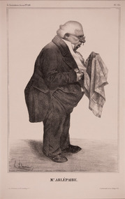 Artwork, other - 55 Mr Arlepaire, Honore Daumier