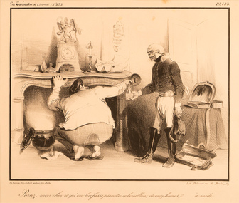 Artwork, other - 113 Prates mon cher ...[with Grandville], Honore Daumier
