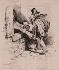 Artwork, other - 184 C'est use,ne vaut pas deux sous, Honore Daumier