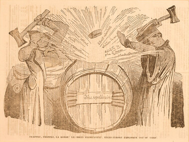 Artwork, other - App. 25 Frappez, frappez, la bonde, Honore Daumier