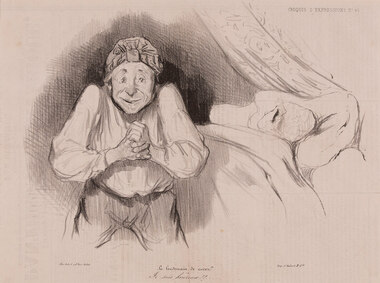 Artwork, other - 517 Le lendermain de noces, Honore Daumier