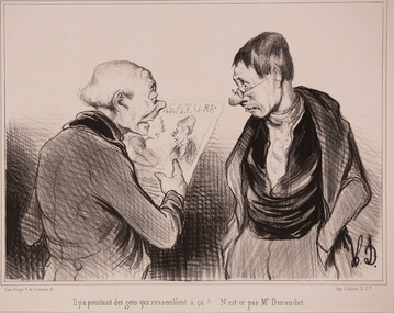 Artwork, other - 567 ii y a pourtant des gens qui ... 1839, Honore Daumier