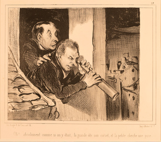 Artwork, other - 583 Oh ! Absolument comme si, Honore Daumier