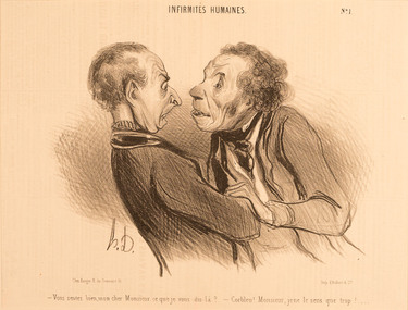 Artwork, other - 593 Vous sentez bien, mon cher Monsieur, Honore Daumier