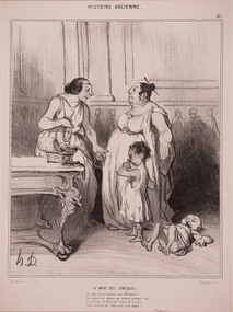 Artwork, other - 970 La mere des Gracques, Honore Daumier