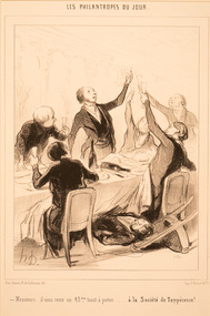 Artwork, other - 1299 Messiers, il nous reste un 43 eme toast, Honore Daumier