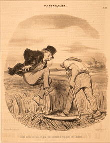 Artwork, other - 1436 Quand on fait ses fains ...1846, Honore Daumier