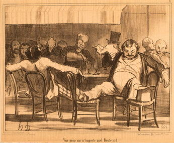 Artwork, other - 2587 Vue prise sur n'importe quel Boulevard [Paris l'Ete, 2], Honore Daumier