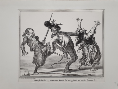 Artwork, other - 3181 Voyons, kaiserlick, Honore Daumier