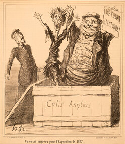 Artwork, other - 3560 Un envoi imprevu pour! Exposition de 1867, Honore Daumier