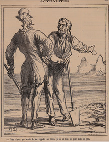 Artwork, other - 3888 Vous n'avez pas besoin ... 1871, Honore Daumier