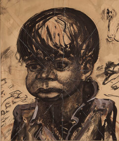 Artwork, other - Portrait of an Aboriginal Girl [Undated], Elizabeth Durack