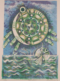 Artwork, other - Moon Turtle 1978, Leonard French