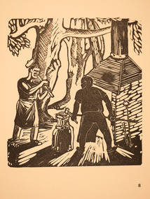Artwork, other - The Blacksmith, Len Gale