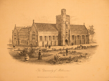 Artwork, other - The University of Melbourne 1857, S. T. Gill [J.Tingle after]