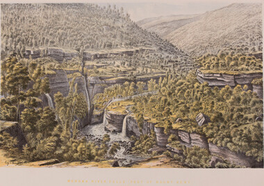 Artwork, other - Moroka River Falls, Eugene Von Guerard