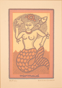 Artwork, other - Mermaid 1977, Barbara Hanrahan