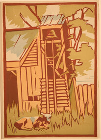 Artwork, other - Old Belfry, New Norfolk, Tasmania, Mary P. Harris