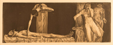 Artwork, other - The Downtrodden [Zertretene] 1900, Kathe Kollwitz