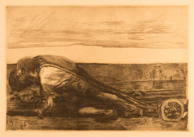 Artwork, other - The Ploughers [Die Pfluger] 1906, Kathe Kollwitz