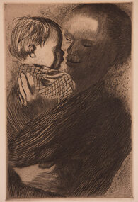 Artwork, other - Mother with Child in Arms, Kathe Kollwitz