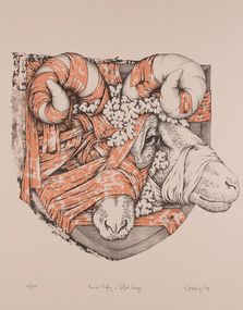 Artwork, other - Bound Trophy and After Image 1978, Les Kossatz