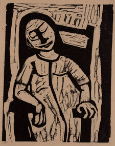 Artwork, other - [Woman Recling in Chair] 1962, Tina Lawton