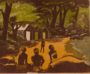 Artwork, other - [Untitled Urban View], H.K. [Keith] McNeil