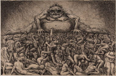 Artwork, other - Corruptions of Power 1928, Gustav Michael Pillig