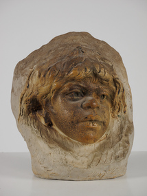 Sculpture - [Untitled head of Aboriginal Girl], William Ricketts