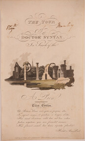 Artwork, other - Tour of Doctor Syntax in Search of the Picturesque, Thomas Rowlandson