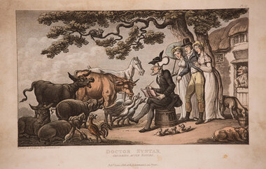 Artwork, other - Doctor Syntax Sketching after Nature, Thomas Rowlandson