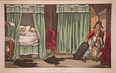 Artwork, other - Doctor Syntax Robbed of his Property, Thomas Rowlandson