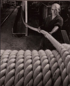 Photograph - Ropemaking, Brunswick 1962, Wolfgang Sievers