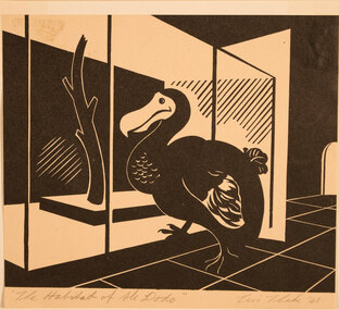 Artwork, other - The Habitat of the Dodo 1943, Eric Thake
