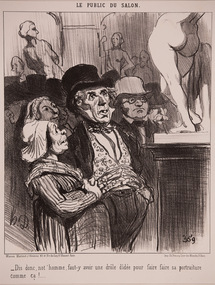 Artwork, other - 2298 - Dis done, Honore Daumier