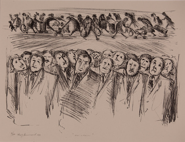 Work on paper - Men and Women, Mary Hammond