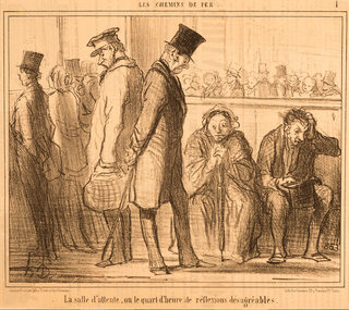Artwork, other - Les Chemins de Fer 853, Honore Daumier