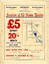 Land sales pamphlet advertising 20 home sites available for purchase in Highett Station Estate