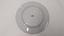Base of white dinner plate 