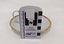 White cup and saucer with gold edging and City of Moorabbin logo with scale to 8cm placed against centre