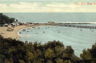 Postcard - Half Moon Bay, E. Soffa, c. 1920