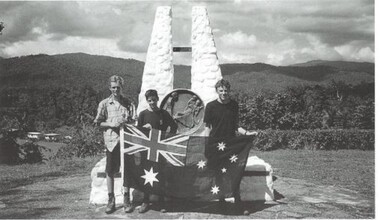At the end of the Kokoda Treck