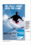 Image of a skier descending a slope as part of an advertisement for American Express
