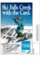 Image of a skier leaping in the air as part of an advertisement for American Express.