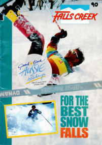 Cover showing 2 skiers both falling on the slopes