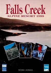 Front cover showing views of Falls Creek