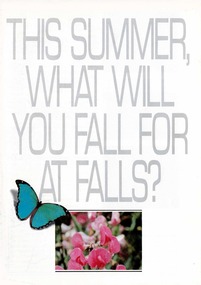 An image of a butterfly and wildflowers below pale blue text