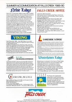 Information of summer accommodation options